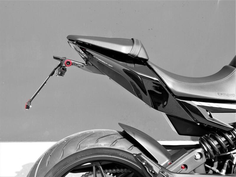 Portatarga Regolabile per CFMoto A2